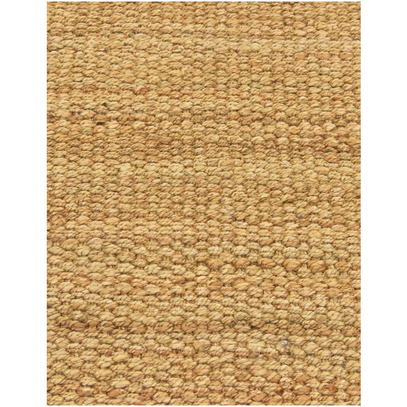 Tapete de Yute Nudos con Flecos Natural