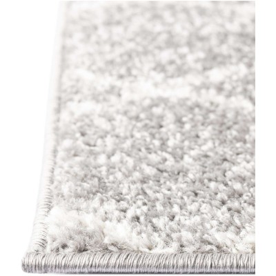 Tapete Enrejado Geométrico en Gris Claro