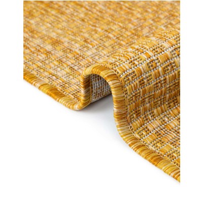 Tapete Solido Exterior en Amarillo