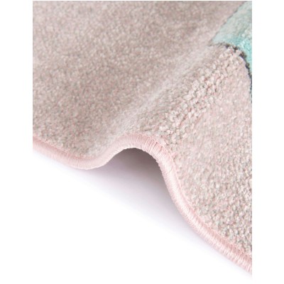 Tapete Fantasia Unicornio en Rosa