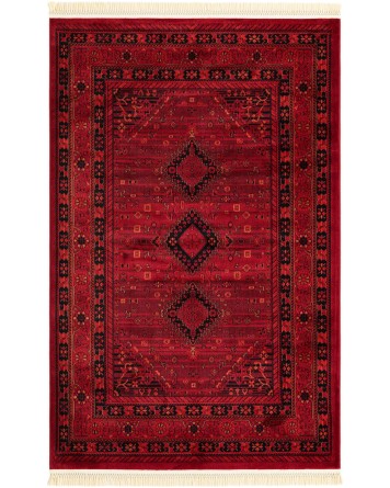 Tapete Místico con Rombos Rojos