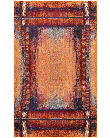 Tapete Lunar Marco Naranja