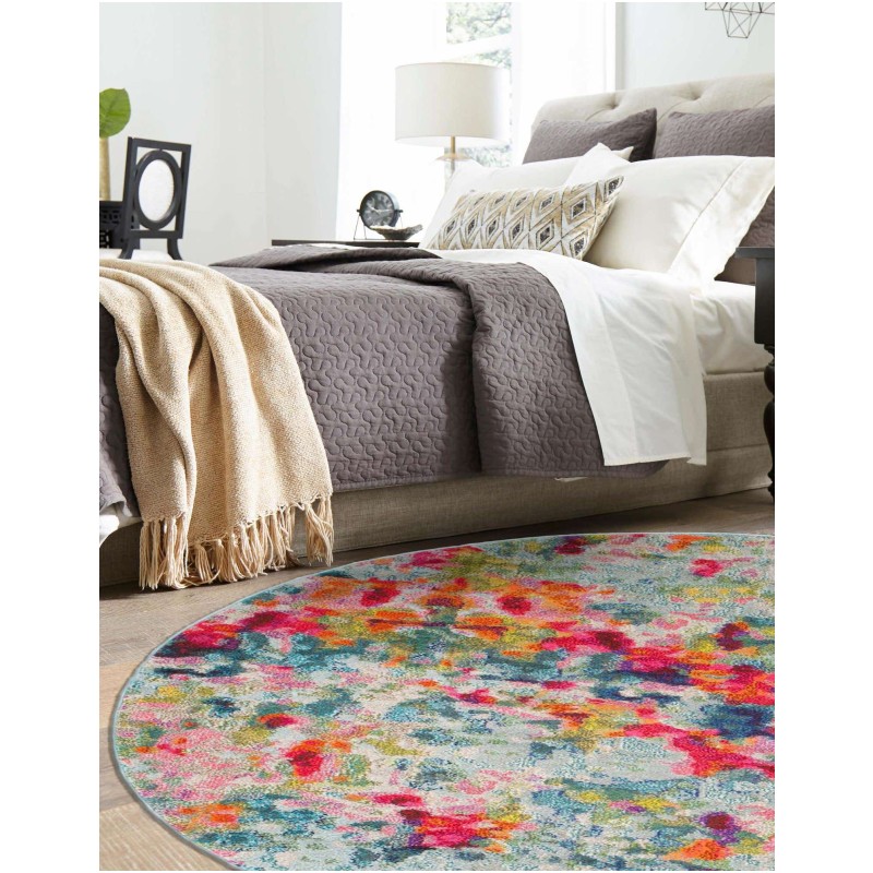 Tapete Croma Manchas Multicolor