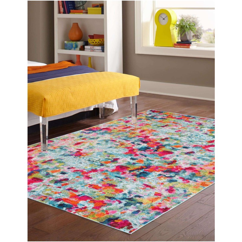 Tapete Croma Manchas Multicolor