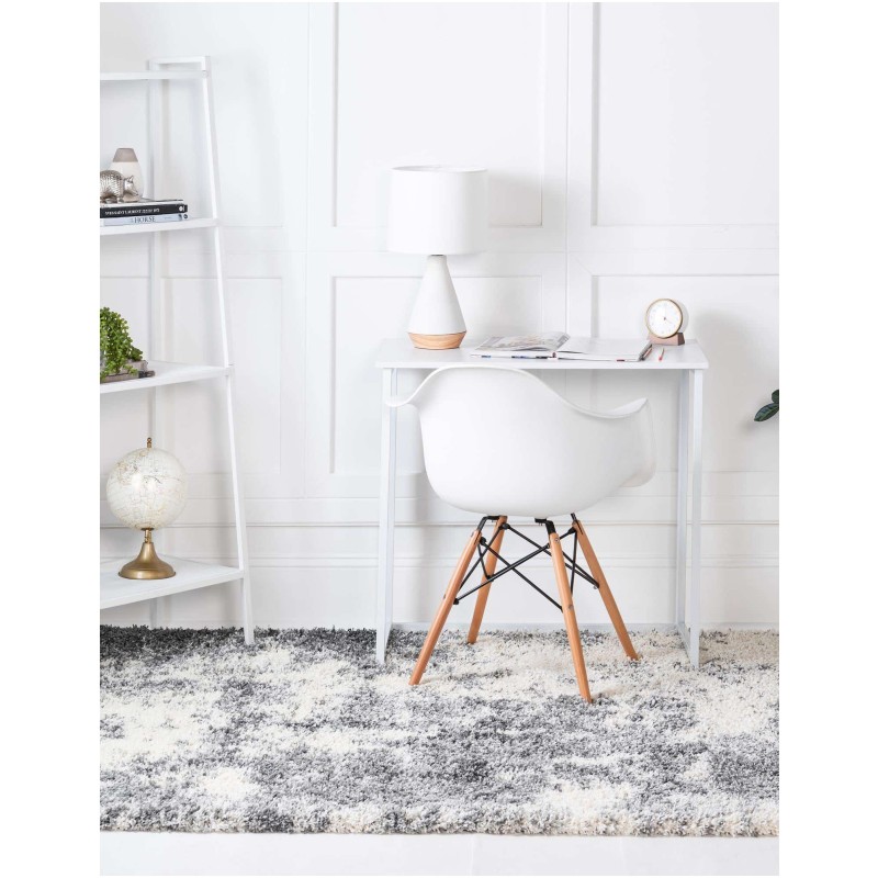 Tapete Toque Abstracto en Gris Humo