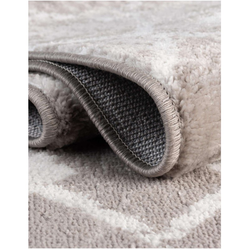 Tapete Bohemio Marroquí en Gris