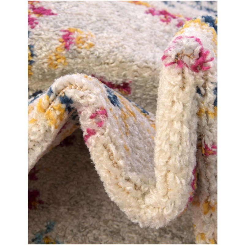 Tapete Magdalena Vintage en Rosa con Gris