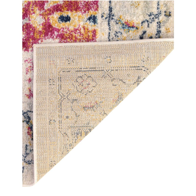 Tapete Magdalena Vintage en Rosa con Gris