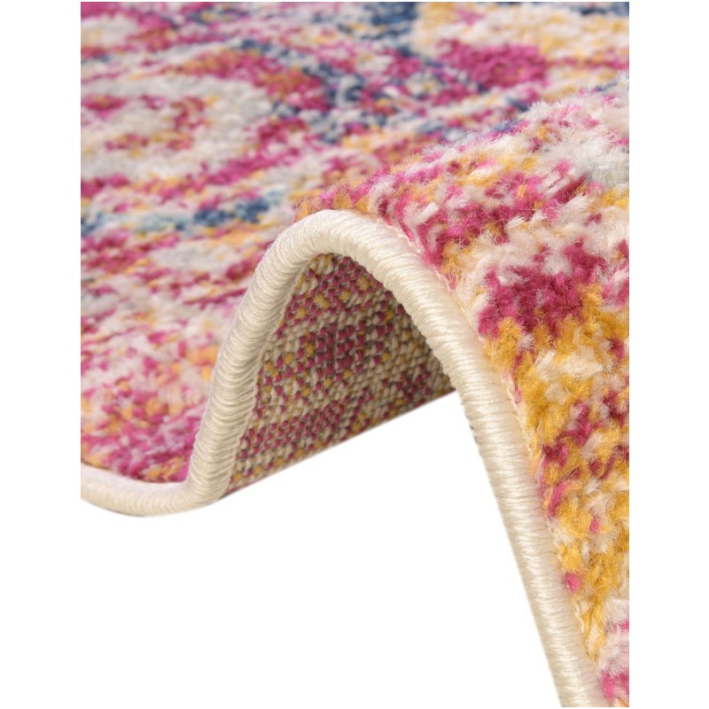 Tapete Magdalena Vintage en Rosa con Gris