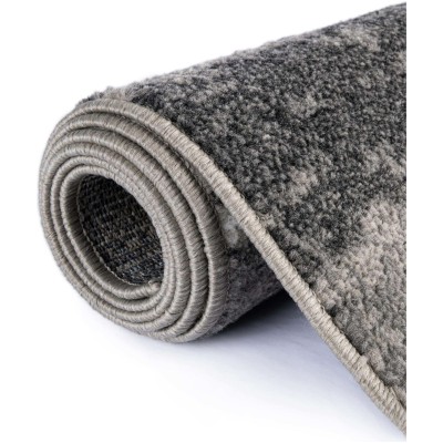 Tapete Acuerdo Abstracto en Negro