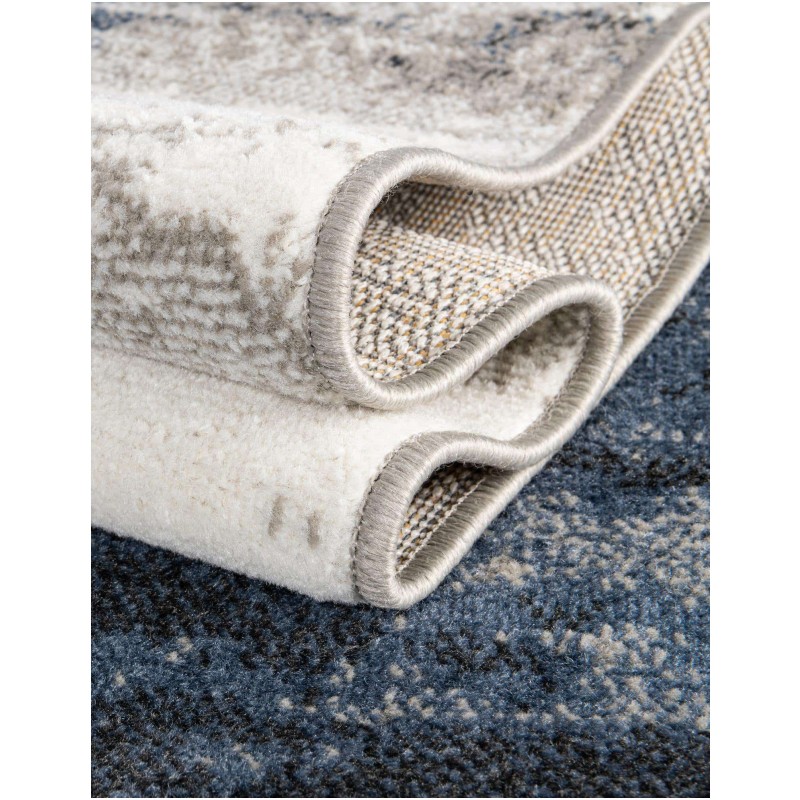 Tapete Acuerdo Abstracto en Azul