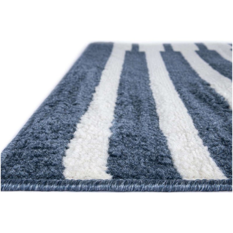 Tapete Acuerdo Rayas en Azul