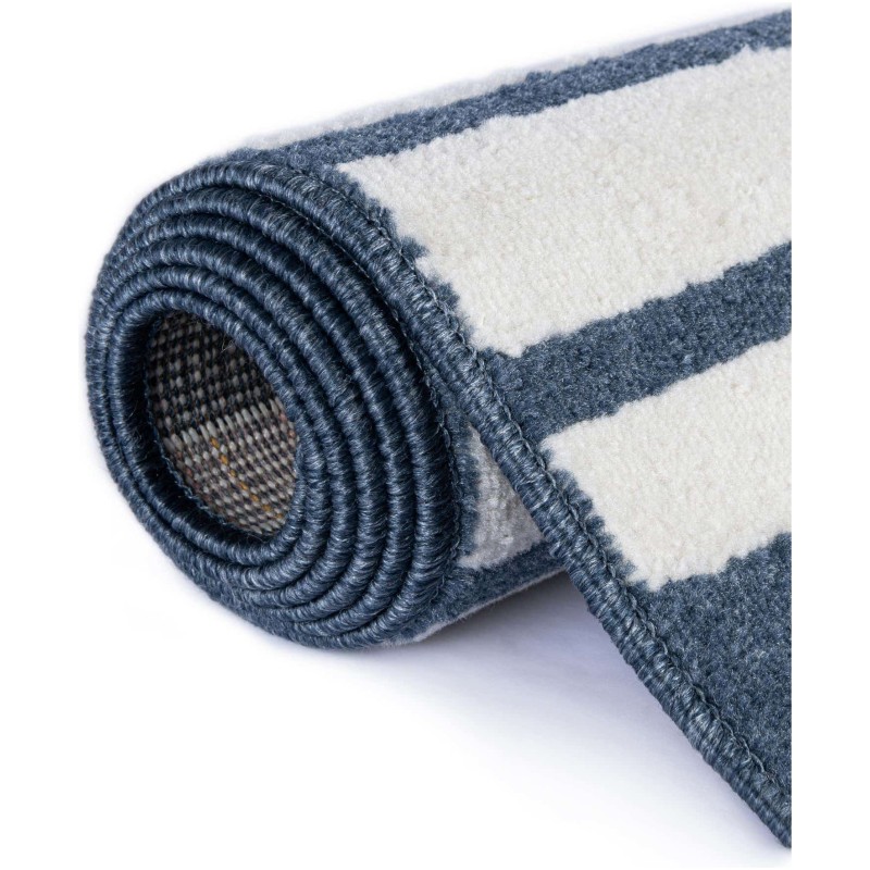 Tapete Acuerdo Rayas en Azul