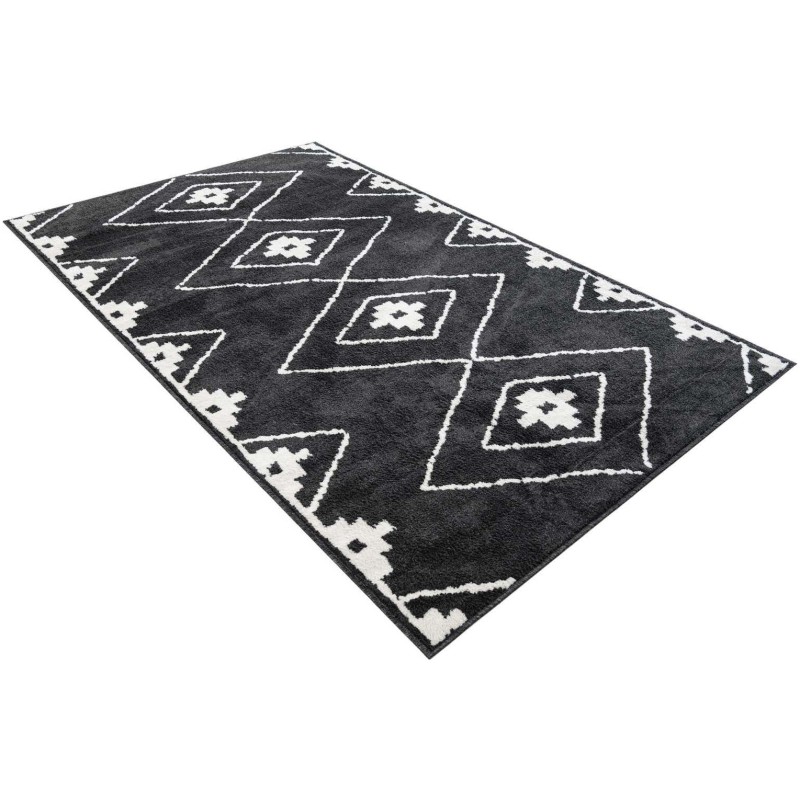 Tapete Acuerdo Diamantes en Negro