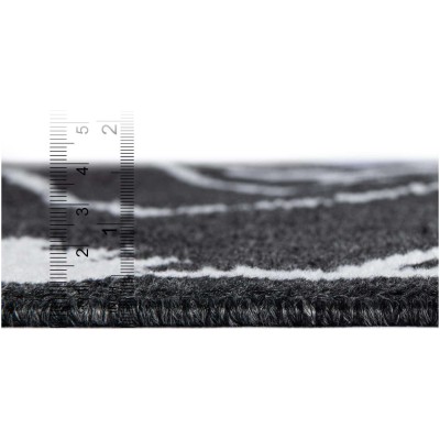 Tapete Acuerdo Diamantes en Negro