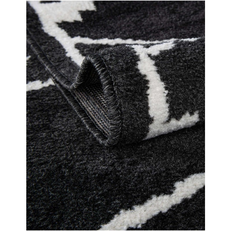 Tapete Acuerdo Diamantes en Negro