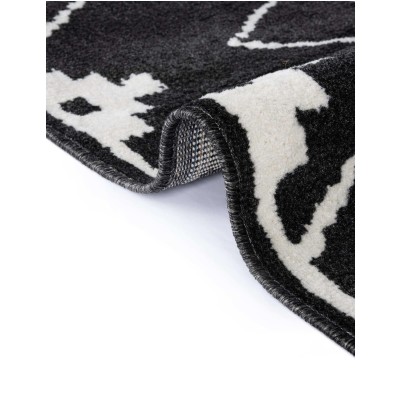 Tapete Acuerdo Diamantes en Negro