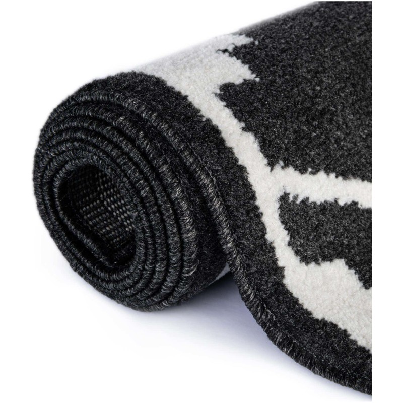 Tapete Acuerdo Diamantes en Negro