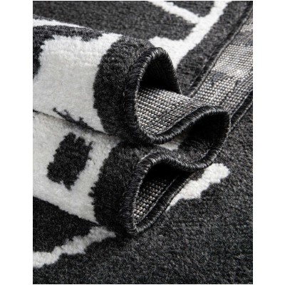 Tapete Acuerdo Diamantes en Negro