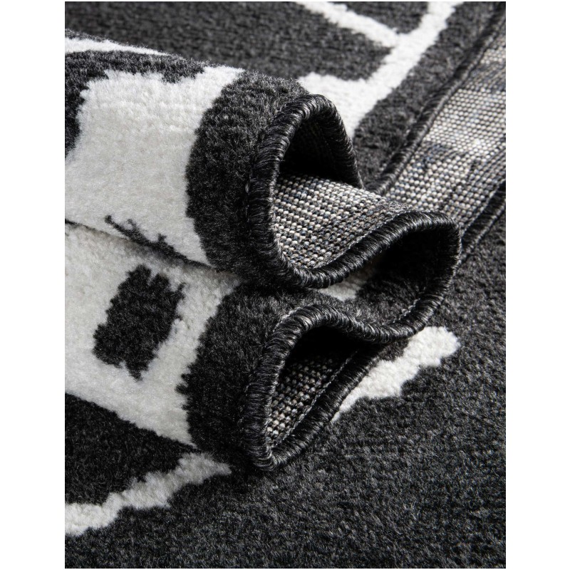 Tapete Acuerdo Diamantes en Negro