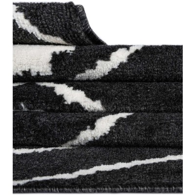 Tapete Acuerdo Diamantes en Negro