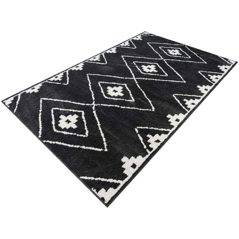 Tapete Acuerdo Diamantes en Negro