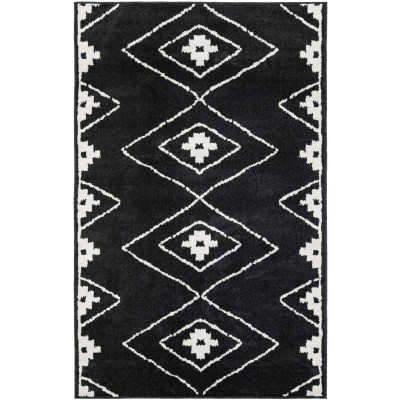 Tapete Acuerdo Diamantes en Negro