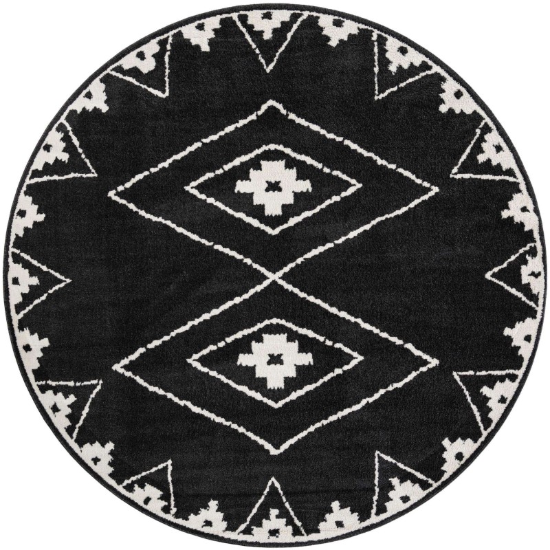 Tapete Acuerdo Diamantes en Negro