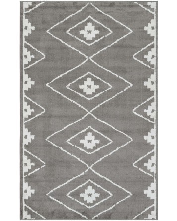 Tapete Acuerdo Diamantes en Gris