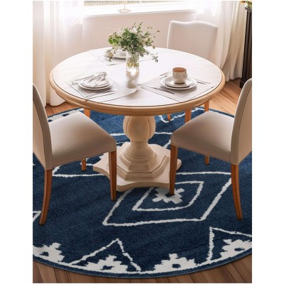 Tapete Acuerdo Diamantes en Azul