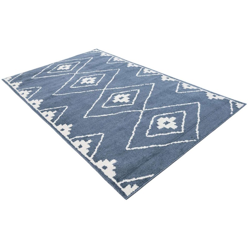 Tapete Acuerdo Diamantes en Azul