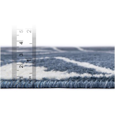 Tapete Acuerdo Diamantes en Azul