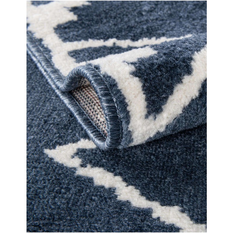 Tapete Acuerdo Diamantes en Azul