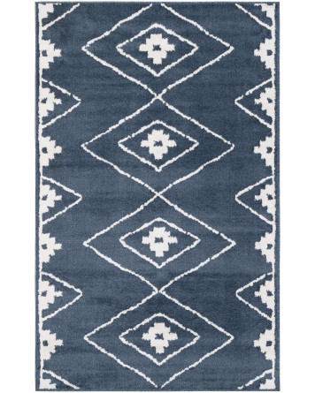 Tapete Acuerdo Diamantes en Azul