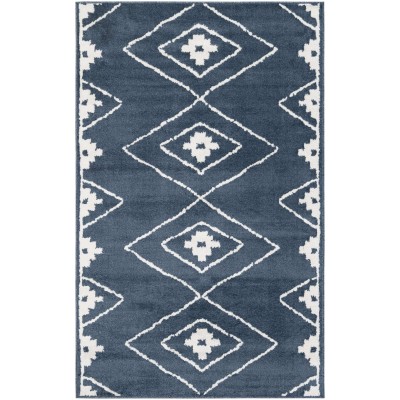 Tapete Acuerdo Diamantes en Azul