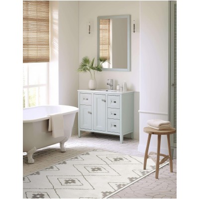 Tapete Acuerdo Diamantes en Marfil