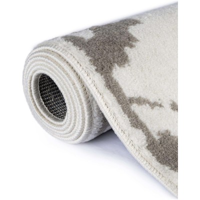 Tapete Acuerdo Diamantes en Marfil