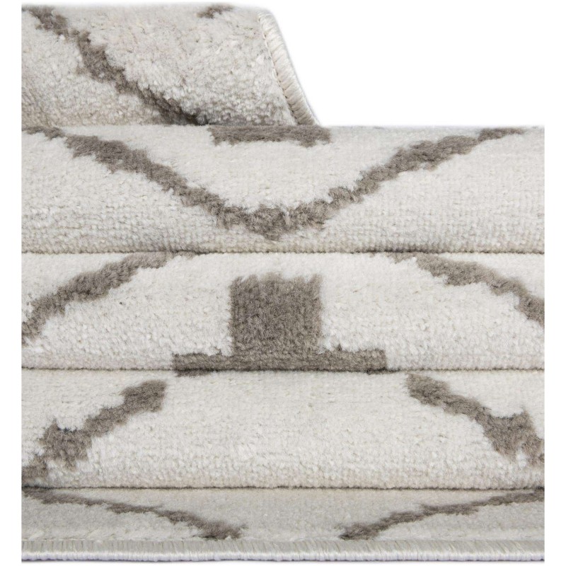 Tapete Acuerdo Diamantes en Marfil