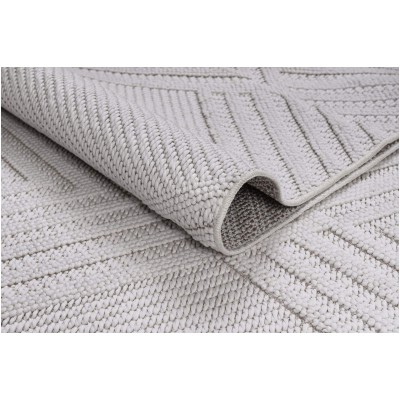 Tapete Atenas Rombos Intercalados en Marfil