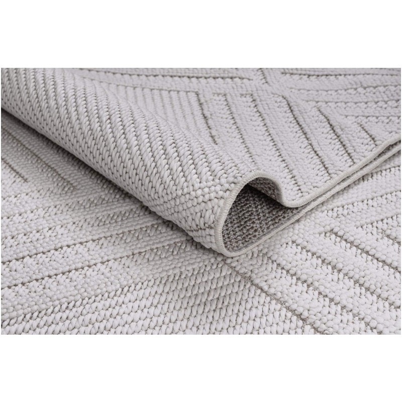 Tapete Atenas Rombos Intercalados en Marfil