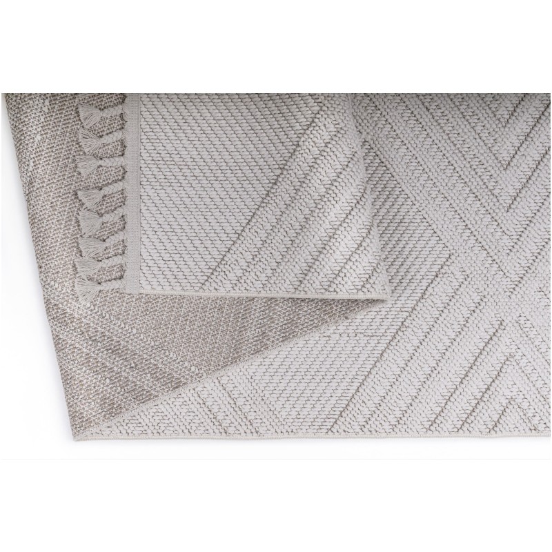 Tapete Atenas Rombos Intercalados en Marfil