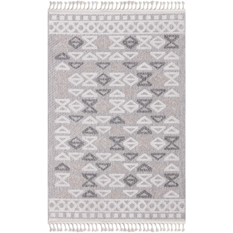 Tapete Atenas Flechas Encontradas en Gris