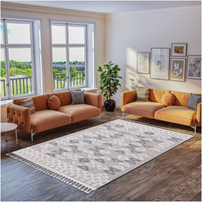 Tapete Atenas Flechas Encontradas en Gris