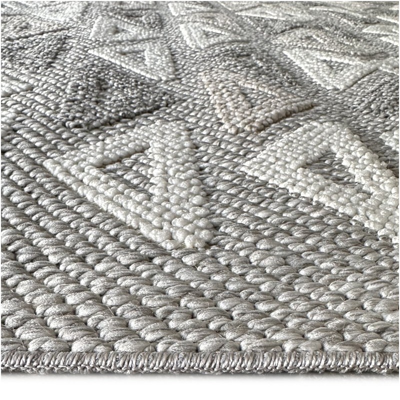 Tapete Atenas Flechas Encontradas en Gris