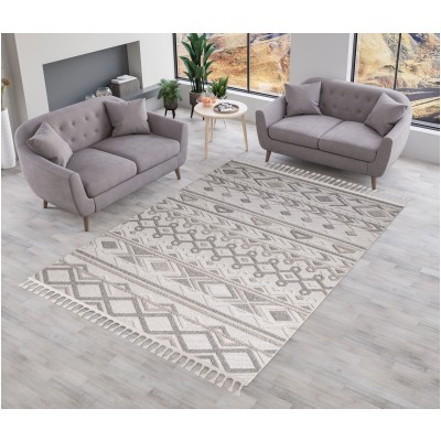 Tapete Atenas Recuerdo Tribal en Beige