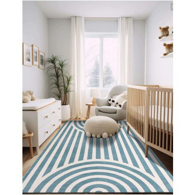 Tapete Fantasia Arcos Azules