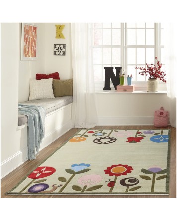 Tapete Chiquitín de Flores - 1.20 x 1.80