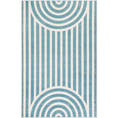 Tapete Fantasia Arcos Azules