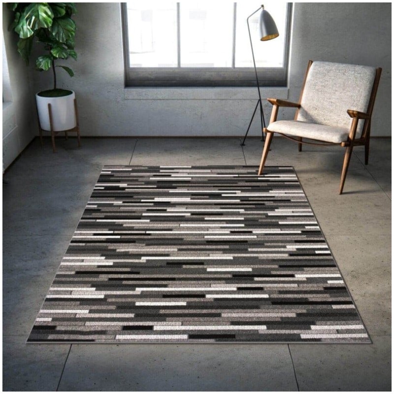 Tapete Giros Lineas y Columnas - 2.40 x 3.20