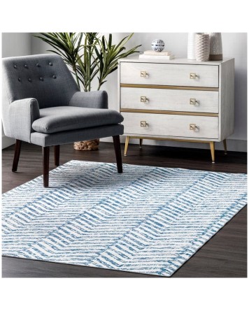 Tapete Lavable Espinas Azules - 2.10 x 2.80